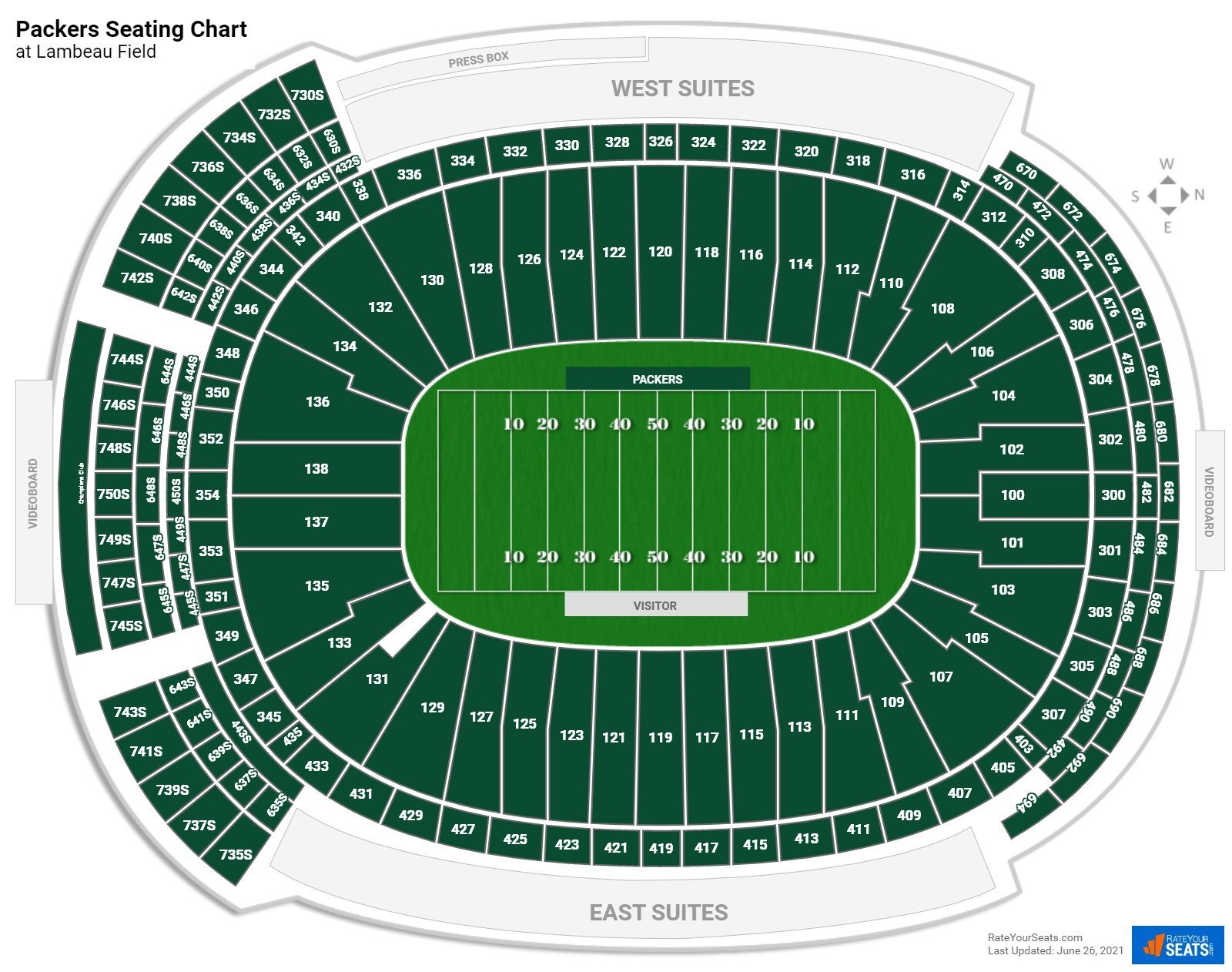 Lambeau Leap Evening For Kids Sake 2023   Packers Seating Chart At Lambeau Field Jpg 1677806566 Large